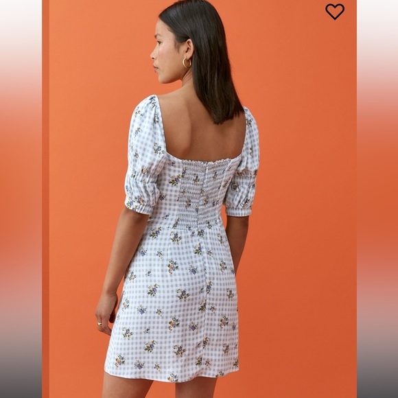 NWT Reformation Kaley Dress in Al Fresco - Picture 2 of 7